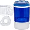 Nictemaw 20Lbs Portable Washing Machine Compact 10 Programs RV Apartment 4