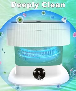 Portable 18L Washing Machine – 60W Top Load Ideal for Travel and Camping 2