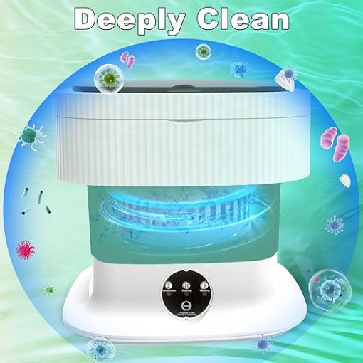 Portable 18L Washing Machine - 60W Top Load Ideal for Travel and Camping - Image 2