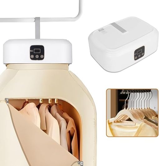 Compact 600W Portable Clothes Dryer for Travel and Small Spaces