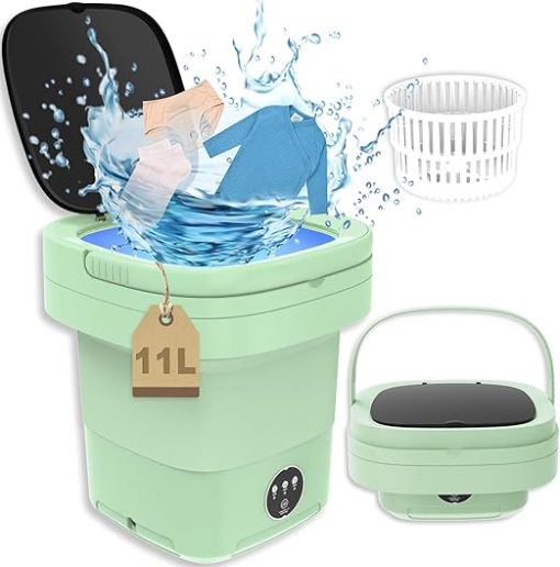 Portable Mini Washing Machine 11L Washer Dryer for Baby Clothes