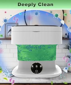 Compact 16L Portable Washing Machine for Travel and Apartments 2