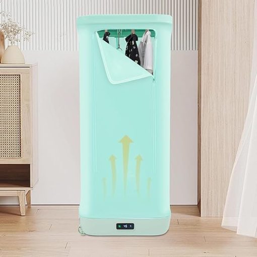 Compact 850W Portable Clothes Dryer for Travel and Home Use