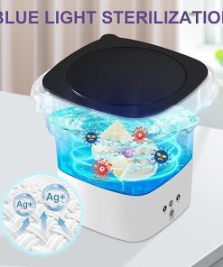 Portable Washing Machine 6.5L Mini Washer with 3 Wash Modes 2
