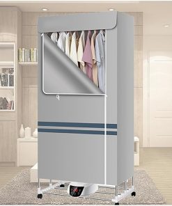 Compact Electric Clothes Dryer with Multiple Gears for Travel and Apartments