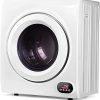 Euhomy 3.5 cu ft Compact Laundry Dryer for Apartments and Home