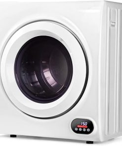 Euhomy 3.5 cu ft Compact Laundry Dryer for Apartments and Home