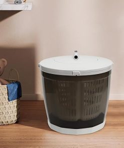2 in 1 Portable Manual Washing Machine and Spin Dryer for Travel