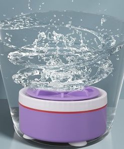 Portable Mini Turbo Washing Machine for Travel Adjustable Laundry