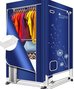 Portable 1600W Clothes Dryer for Apartments Travel and RV Use