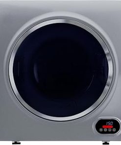 Equator Compact Vented Sensor Dryer 3.5cf 110V Bottom Control Silver