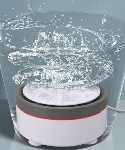 Portable Mini Turbo Washing Machine for Travel and Small Loads