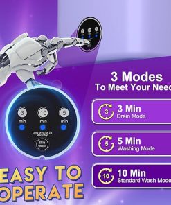 Portable Washing Machine 11L Capacity Mini Design for Deep Cleaning 2