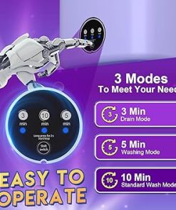 Portable Washing Machine 11L Capacity Mini Washer for Apartments RVs 2