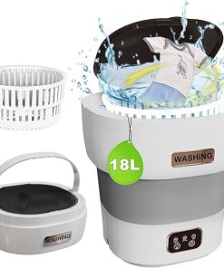 16L Mini Portable Washing Machine for Travel Camping and Apartments