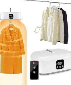 Portable Mini Clothes Dryer for Travel RV Home with Timer Function