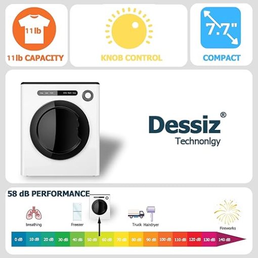 Compact 11LBS Portable Clothes Dryer for Small Spaces and RVs - Image 2