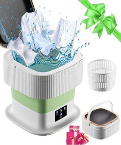 60W Portable Mini Washing Machine for Delicates and Baby Clothes 2