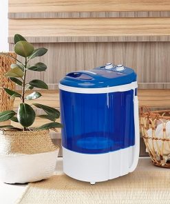 Mini Washer Spinner Combo 5.7 lbs Compact Machine for RV Camping 2