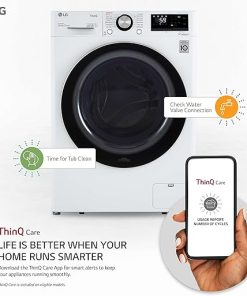 LG WM1455HWA Front Load Washer Energy Efficient and Compact Design 2