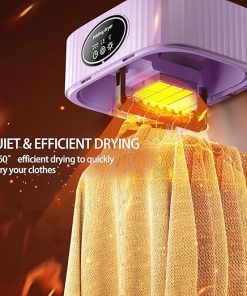 Mini Portable Clothes Dryer for Apartment Travel RV Home Hotel 2