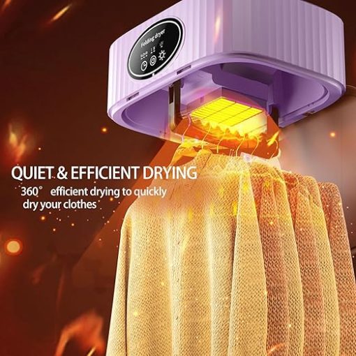 Mini Portable Clothes Dryer for Apartment Travel RV Home Hotel - Image 2