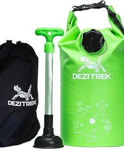 Hand Wash Bag and Plunger Set for Camping Travel Eco Friendly Portable